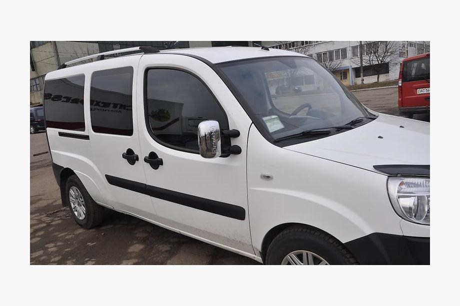 Fiat Doblo I 2005–2010 Kromirane strešne sani Fotografija 19