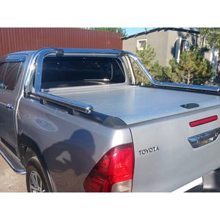 Zaščitni lok karoserije (nerjaveče jeklo) Toyota Hilux 2015– fotografija 3