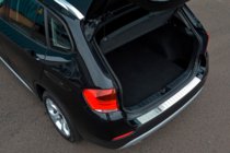 BMW X1 E84 2009–2015 OmsaLine zaščitna letev zadnjega odbijača (nerjavno jeklo) fotografija 1