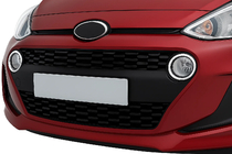 Hyundai I-10 2017–2020 Obrobe za pozicijske luči (2 kosa, nerjaveče jeklo) fotografija 3