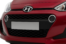 Hyundai I-10 2017–2020 Obrobe za pozicijske luči (2 kosa, nerjaveče jeklo) fotografija 4