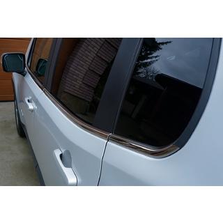 Okenske obrobe (6 kos, nerjaveče jeklo) Jeep Renegade 2014– fotografija 3