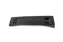 Mitsubishi Lancer X 2008– Nosilec registrske tablice (plastika) Mat črna fotografija 6