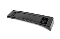 Mitsubishi Lancer X 2008– Nosilec registrske tablice (plastika) Mat črna fotografija 7