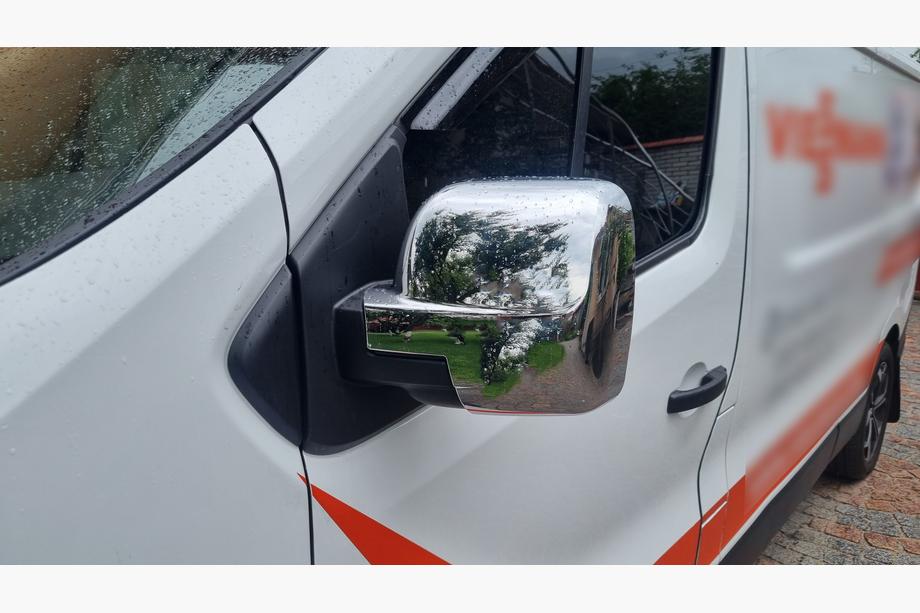 Renault Trafic 2015– Kromirani pokrovi ogledal (2 kosa, plastika) Fotografija 6