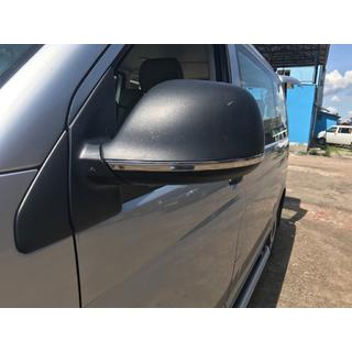 Letvice za ogledala (2 kosa, nerjavno jeklo) Volkswagen T6 2015–2024 fotografija 4