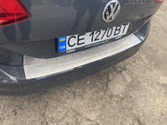 Volkswagen Passat B8 2015–2023 OmsaLine zaščitna letev zadnjega odbijača (nerjavno jeklo) fotografija 2