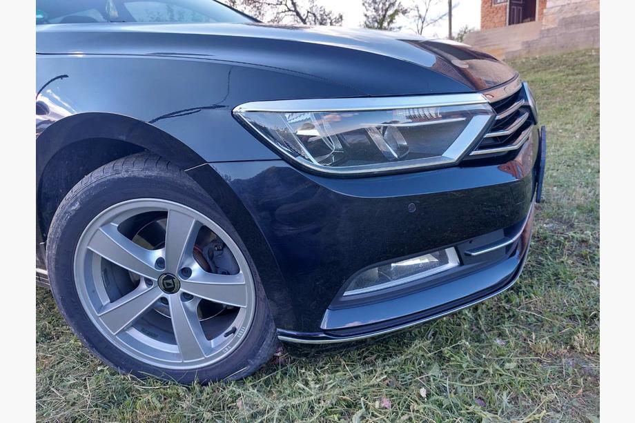 Volkswagen Passat B8 2015–2023 Okrasni pokrovi za žaromete in letev (3 kosi, inox) Fotografija 7