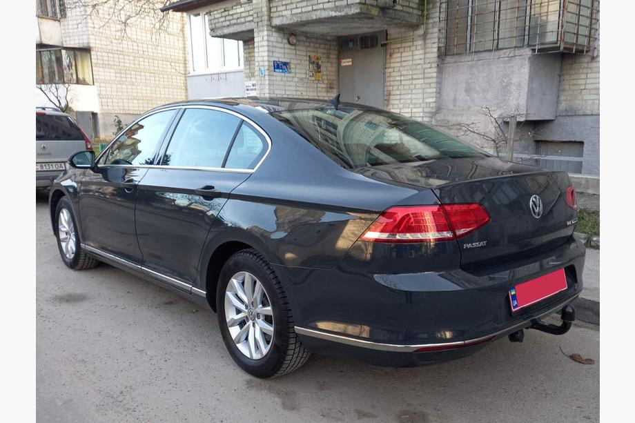 Volkswagen Passat B8 2015–2023 Nerjaveča zaščitna letvica roba zadnjega odbijača SD/SW (3 kosi) OmsaLine - italijansko nerjavno jeklo Image