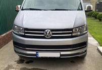 Volkswagen T6 2015–2024 Okrasne letvice za mrežo odbijača 2015-2019 (3 kosi, nerjaveče jeklo) fotografija 2