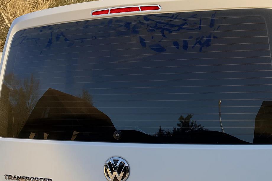 Volkswagen T6 2015–2024 Pokrov zgornjega reflektorja (2 kos, nerjaveče jeklo) Image