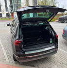 Volkswagen Tiguan 2016–2023 Zaščitna letev zadnjega odbijača (OmsaLine, nerjaveče jeklo) fotografija 4