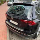 Volkswagen Tiguan 2016–2023 Zaščitna letev zadnjega odbijača (OmsaLine, nerjaveče jeklo) fotografija 1