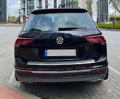 Volkswagen Tiguan 2016–2023 Zaščitna letev zadnjega odbijača (OmsaLine, nerjaveče jeklo) fotografija 2