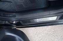 Citroen C-4 2010–2018 Obloge pragov Flexill (4 kosi, nerjavno jeklo) fotografija 1