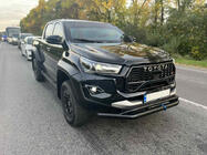 Toyota Hilux 2015– Sprednji dvojni zaščitni lok Vegas (2015-2020, črn, 76 mm) fotografija 5