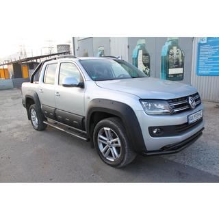Sprednji dvojni zaščitni lok Vegas 76/42 2010-2016 (črna) Volkswagen Amarok 2010–2022 fotografija 2