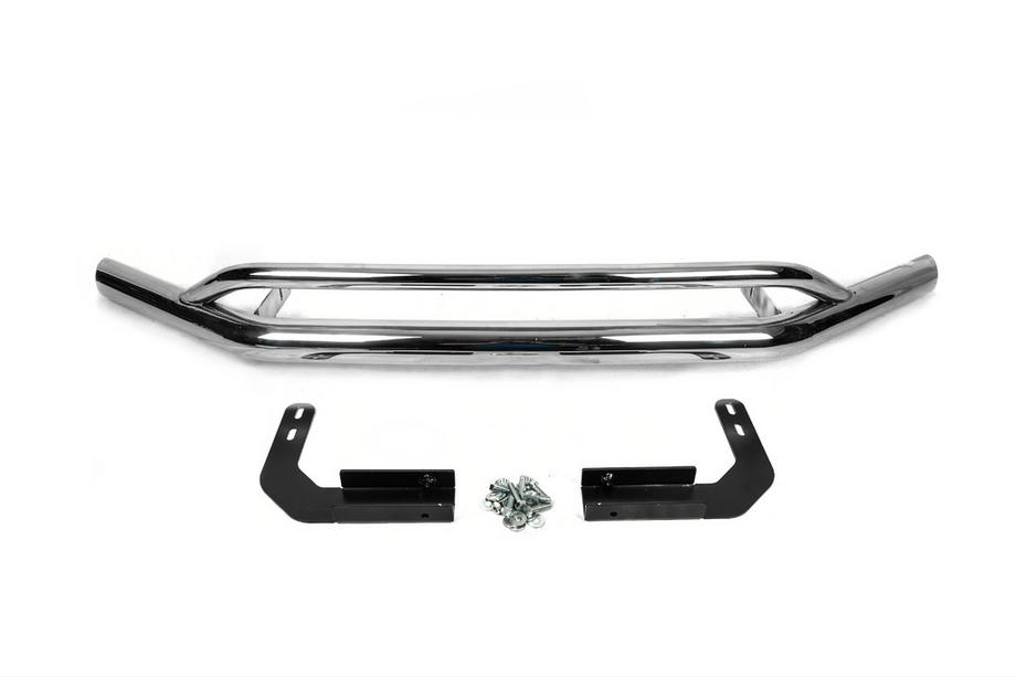 Volkswagen Amarok 2010–2022 Sprednji dvojni zaščitni lok Vegas 2016-2021 (nerjavno jeklo) d76/42 mm Image