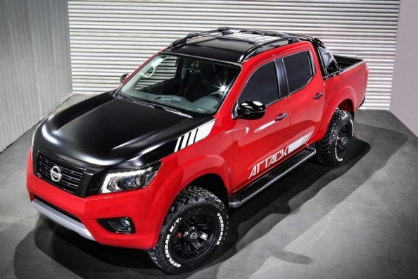 Nissan predstavil koncept novega pickupa Frontier Attack