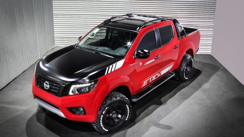 Nissan predstavil koncept novega pickupa Frontier Attack