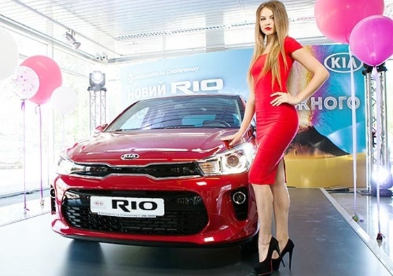 V Kijevu so predstavili nov model Kia Rio