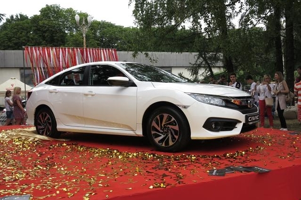 V Ukrajini so predstavili novo generacijo Honda Civic