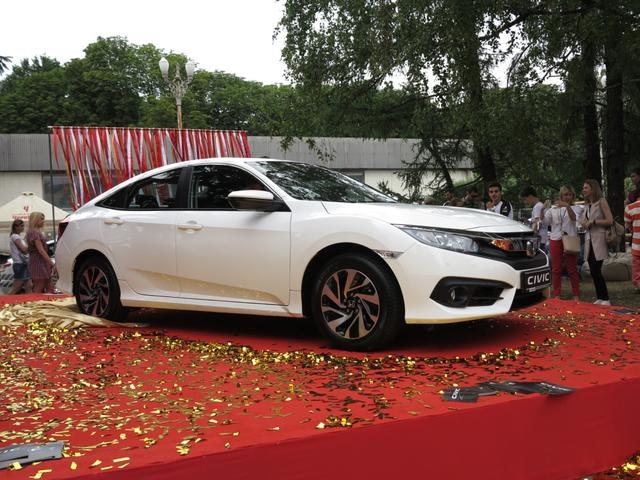 V Ukrajini so predstavili novo generacijo Honda Civic