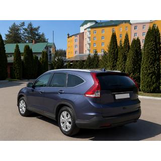 Integrirani strešni nosilci (reilingi) sivi OEM (ABS plastika, vgradnja z vijaki) Honda CRV 2012–2016 fotografija 4