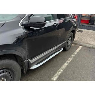 OEM stranske stopnice (2 kos, aluminij) Honda CRV 2017–2022 fotografija 1