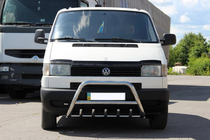 Volkswagen T4 Transporter 1990–2003 Sprednji zaščitni lok WT003 60 mm (nerjavno jeklo) fotografija 11