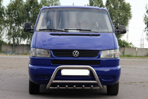 Volkswagen T4 Transporter 1990–2003 Sprednji zaščitni lok WT003 60 mm (nerjavno jeklo) fotografija 2