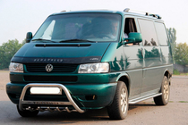 Volkswagen T4 Transporter 1990–2003 Sprednji zaščitni lok WT003 60 mm (nerjavno jeklo) fotografija 12