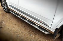 Audi Q7 2015–2026 Stranske stopnice OEM V1 (2 kosa, aluminij) fotografija 1