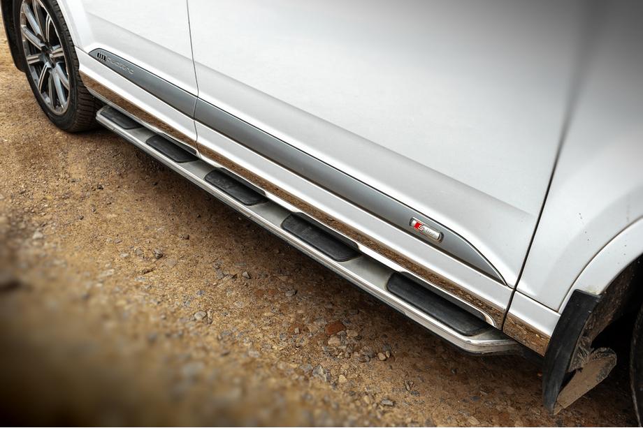 Audi Q7 2015–2026 Stranske stopnice OEM V1 (2 kosa, aluminij) Image