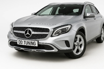 Mercedes GLA X156 2014–2019 Sprednja maska hladilnika Diamond Silver (2014-2016) fotografija 5