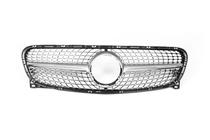 Mercedes GLA X156 2014–2019 Sprednja maska hladilnika Diamond Silver (2014-2016) fotografija 2