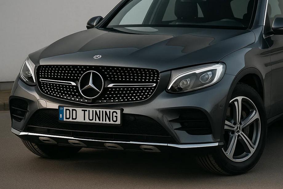 Mercedes GLC Coupé C253 2016–2023 Sprednja maska Diamond Black (2015-2019) Image