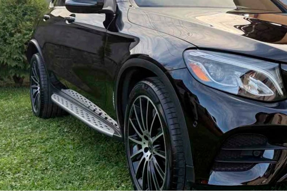 Mercedes GLC X253 2015–2022 Stranski pragovi (2 kosa) Fotografija 1