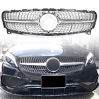 Mercedes A-class W176 2012–2018 Sprednja maska hladilnika Diamond Silver (2015-2018) fotografija 1