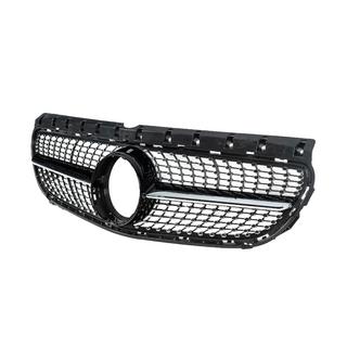 Sprednja maska hladilnika Diamond Black (2015-2018) Mercedes B-class W246 2011–2018 fotografija 4