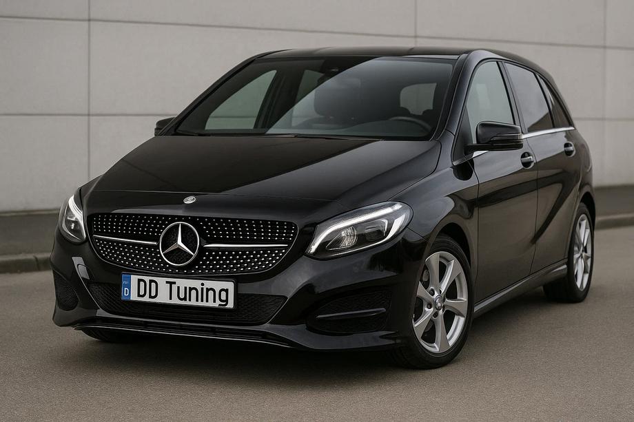 Mercedes B-class W246 2011–2018 Sprednja maska hladilnika Diamond Black (2015-2018) Image