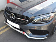 Mercedes C-class W205 2014–2021 Sprednja maska Diamond Silver (za Avantgarde/AMG-Line/C43 AMG) 2014-2018, brez kamere fotografija 16