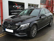 Mercedes C-class W205 2014–2021 Sprednja maska Diamond Silver (za Avantgarde/AMG-Line/C43 AMG) 2014-2018, brez kamere fotografija 14