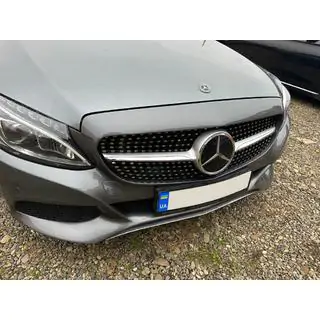 Sprednja maska Diamond Silver (za Avantgarde/AMG-Line/C43 AMG)