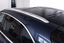 Porsche Macan 2014–2024 Integrirane strešne sani sive OEM (aluminij, montaža z lepljenjem) fotografija 1