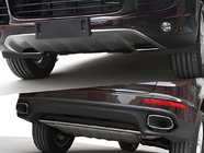Porsche Cayenne 2010–2017 Sprednji in zadnji lip spojlerji (2015-2017) fotografija 1