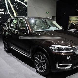 Integrirani strešni nosilci (relingi) kromirani OEM (aluminij, montaža z lepljenjem) BMW X5 F15 2013–2018 fotografija 2