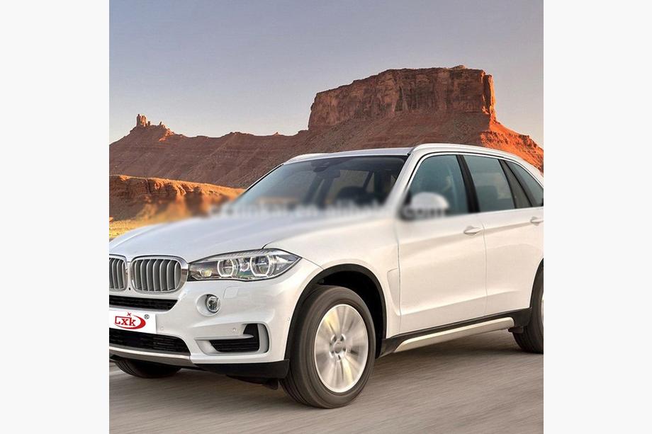 BMW X5 F15 2013–2018 Integrirani strešni nosilci (relingi) kromirani OEM (aluminij, montaža z lepljenjem) Image