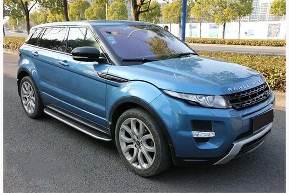 Range Rover Evoque 2012–2018 Bočne stopnice OEM-V2 (2 kos, aluminij) Fotografija 2