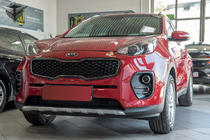 Kia Sportage 2015–2021 Sprednji in zadnji lip spojler 2015-2019 V2 (plastika) fotografija 3